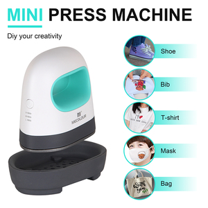 Presse à chaud portable <span class=keywords><strong>Easypress</strong></span> <span class=keywords><strong>Mini</strong></span> 2 x 3 pouces pour la sublimation sur t-shirts - Product Image 2