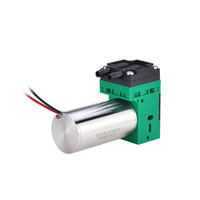 Pompe à diaphragme à pression négative, petite micro-pompe à vide, pompe d'échantillonnage et d'analyse électrique 12V/24V, membrane HNBR, 4 LPM