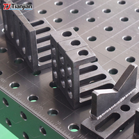 Nouvelle table de soudage 3D modulaire avec plaque de fixation à trous de 28 mm pour la fabrication et l'assemblage de précision (acier)
