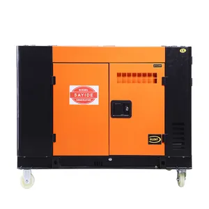 Taiyu Super Silent Diesel Generator with two cylinders low price rated power 11kw