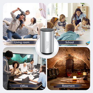 Venta caliente WIFI Monitoreo a largo plazo Monitor de radón doméstico de aire de sonido integrado con sensor de cámara de iones de pulso - Product Image 5