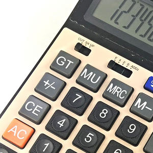 Calculadora Solar KD8899CS de 12 Dígitos con Doble Fuente de Alimentación, Calculadora Financiera y Contable, Color Dorado, Regalo Empresarial - Product Image 4