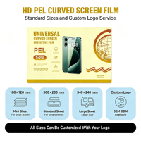 Film Hydrogel Universel TPU Auto-Réparant avec Revêtement Nano AF HD Transparent Ultra-Fin Étanche Protection Intégrale pour Écran – Vente en Gros Usine