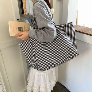 2026 Hot Selling <b>Canvas</b> <b>Bag</b> Embroidered Letter Handbag Women's Fashion Tote <b>Bag</b> - Product Image 5