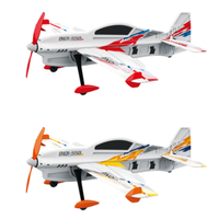 Nouveau modèle 2023 : Avion RC en mousse EPP QIDI550, 4 canaux, avec fonction de vol en tournoyant à une touche, planeur télécommandé, idéal comme cadeau