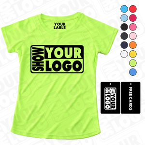 CB110-TSPL da <span class=keywords><strong>donna</strong></span> traspirante da <span class=keywords><strong>donna</strong></span> per il Fitness estivo t-shirt stampata a manica corta Raglan top da allenamento per lo sport - Product Image 1