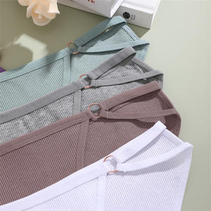 Женские хлопковые трусы с логотипом - Product Image 2