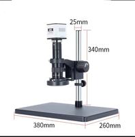 Caméra de microscope vidéo 4K ultra HD IMX678 Type-C pour l'industrie PC, microscope numérique 7-180X