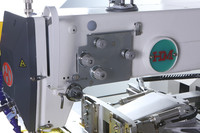 HUAMEI nouveau style de machine à coudre à une aiguille à lit plat programmable à usage intensif avec sangle de levage noyau de cordes comprenant un moteur