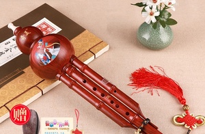 <span class=keywords><strong>Flauta</strong></span> <span class=keywords><strong>Hulusi</strong></span> de Calabaza, Estilo Chino, Clave C/B, Instrumento Musical de Bambú, Venta Directa de Fábrica al por Mayor - Product Image 3