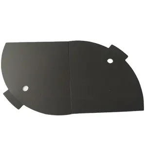 flame retardant Insulation base film 0.43mm scratch resistant black plastic PC polycarbonate sheet