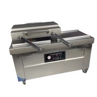 Scelleuse sous vide électrique 800PD à double chambre pour céréales et grains, emballage de produits chimiques, usage commercial, fonctionnement simple