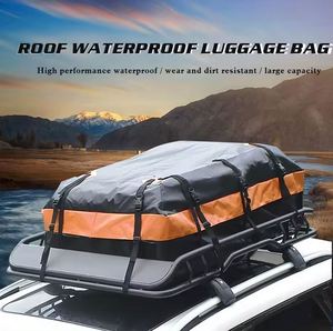 Free Sample Waterproof Rain Proof <b>Rooftop</b> <b>Cargo</b> Carrier Car Roof Luggage Travel Roof Rack <b>Bag</b> - Product Image 3