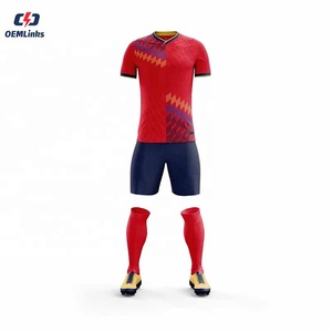 Vêtements de football de qualité supérieure personnalisés très vendus conception personnalisée t-shirt de sublimation maillots de football - Product Image 1