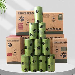 Bolsas Biodegradables Resistentes para Excremento de Perro - Bolsas Compostables Ecológicas para Desechos de Mascotas, Bolsa de Plástico Personalizada con Logotipo, Desechables - Product Image 2