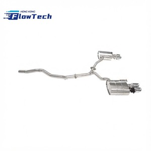 ระบบท่อไอเสียแคทแบ็กสแตนเลสแบบมีวาล์วสำหรับ Audi A4 A5 B9 Performance - Product Image 5