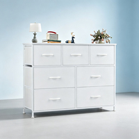 Armoires de rangement en bois simples pour entrepôt, salon, chambre - Multi-étages, écologiques, durables, 5 tiroirs, petite taille