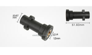 Adaptateur pour lave-linge de voiture Karchers série K, adaptateur de pièces pour raccords de lance en mousse haute pression - Product Image 2