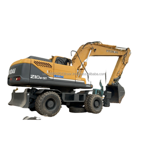 Excavadora de ruedas Hyundai, excavadora mediana usada de 21 toneladas, precio razonable, 21 toneladas, para Hyundai en venta - Product Image 1