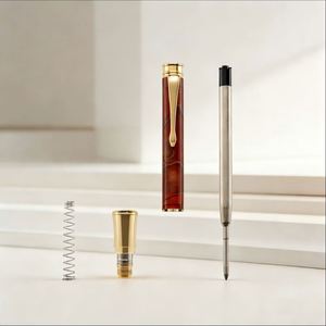 Acrylic Pattern Luxury Metal Ballpoint <b>Pen</b> Wholesale Business Elegant <b>Pen</b> Signature <b>Pens</b> with Custom logo for Corporate Gift Set - Product Image 4