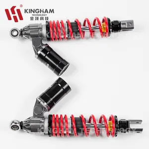 Kingham Schokdemper Voor Motorfiets Yamaha Aerox Nvx 305Mm Mono Rebound Verstelbare Cnc Achterste Schokdemper Motorfiets