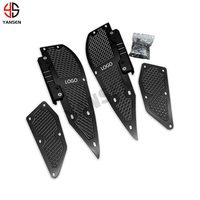 Repose-pieds en alliage d'aluminium, design luxueux, haute qualité, repose-pieds pour moto, pédale pour Yamaha XMAX 250 300 400 2017-2020