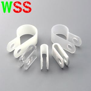 بسعر المصنع 94V 2 من أجل منظم الحبل من البلاستيك R-Type أبيض نايلون "من من من من من من نوع R - Product Image 1