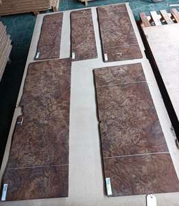 Impiallacciatura di Radica di Noce Naturale all'Ingrosso, Foglio di Impiallacciatura di Radica di Noce da 0,5 mm <span class=keywords><strong>per</strong></span> Pavimenti e Mobili - Product Image 3