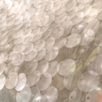 Dernières Tissus en Dentelle Haute Couture à Paillettes Transparentes Nude 18mm