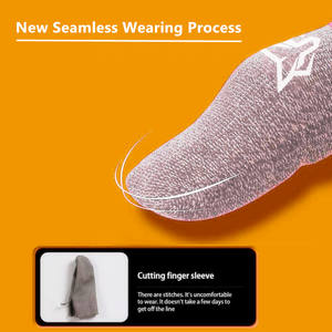 Sarafox <span class=keywords><strong>V7</strong></span>, защищенный от пота, профессиональный сенсорный экран, палец, рукав для Pubg, игры для мобильного телефона - Product Image 3