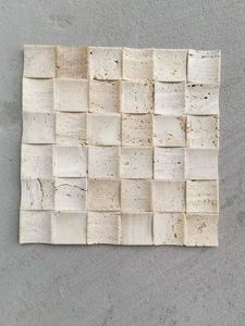 Beige <b>Mosaic</b> Tiles, Gum Arabic Travertine <b>Mosaic</b> Tiles Natural Stone <b>Mosaic</b> - Product Image 2