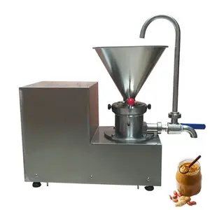 Top sale almond sesame peanut butter making machine machine/tiger nut milking colloid mill