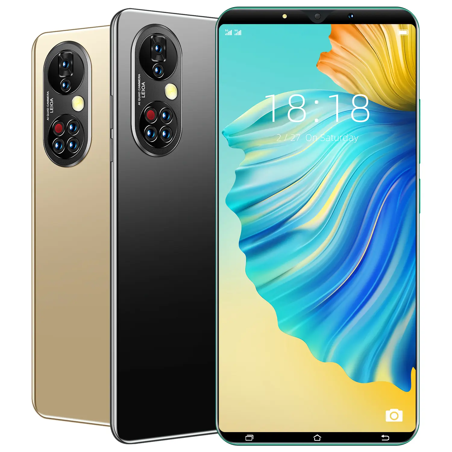 P50 Pro 5.3 Inch HD P50 Pro with Face ID LTE 4G Quad Core Ram 16GB ROM 512GB mobile phones Android 9.0 Mobile Phone
