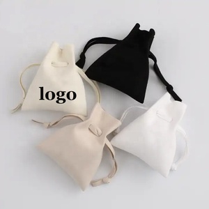 Bán Buôn Sợi Nhỏ Đồ Trang Sức Nhỏ Đóng Gói <span class=keywords><strong>Pouch</strong></span> Với Logo Tùy Chỉnh Dây Kéo Quà Tặng Nhung Túi Bông Tai Vòng Cổ <span class=keywords><strong>Pouch</strong></span> Túi - Product Image 4