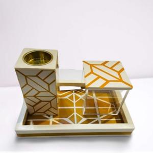 Joyero de madera de primera calidad con detalles de incrustaciones de hueso para un elegante Almacenamiento de accesorios y regalos de la India - Product Image 4