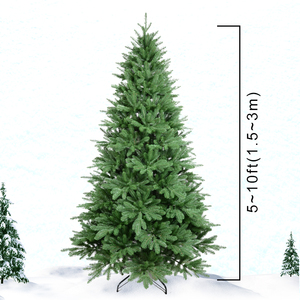 Hôtel Centre Commercial Lobby Festival Décor Arbre De Noël 100% Pe Éclairage Arbre De Noël Pomme De Pin - Product Image 3