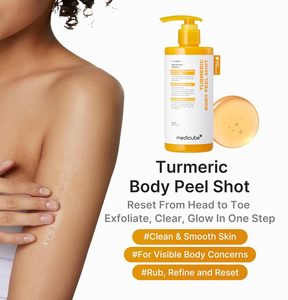 medicube Body Peel Shot con Cúrcuma, Suero Exfoliante Corporal Suave con BHA, LHA y <span class=keywords><strong>PHA</strong></span> para Células Muertas de la Piel y Sebo - Product Image 2