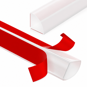Moulure décorative autocollante en <span class=keywords><strong>PVC</strong></span> souple pour coins, plinthes et transitions mur-sol - Product Image 2
