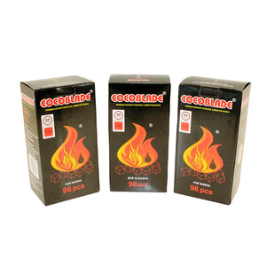 Arang Shisha Tempurung Kelapa Berkualitas Tinggi Merek OEM Buatan Mesin Buatan China Kandungan Abu 3,5% Nilai Kalori 7500 Tanpa Asap - Product Image 3