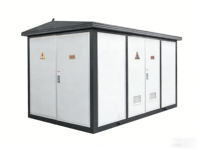 Boîtier de distribution préfabriqué extérieur YBM-12 (style européen) avec protection IP4X et serrure biométrique pour usage industriel
