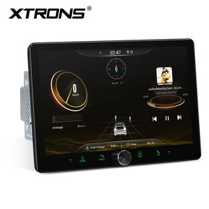XTRONS 10.1 Inch 2+64GB HD Input QLED 1280x800P Fully Laminated Screen Built-in ADAS Universal Double Din Android Car Stereo - Product Image 2