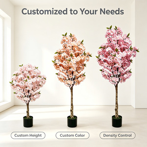 Arbre artificiel de <span class=keywords><strong>cerisier</strong></span> en fleurs écologique et résistant aux UV, 180 cm, faux <span class=keywords><strong>cerisier</strong></span> japonais pour aménagement paysager de jardin japonais au <span class=keywords><strong>printemps</strong></span> - Product Image 3