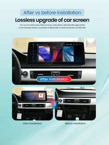 Écran multimédia HFmidia 12,3 pouces pour BMW Série 3 E90 E91 E92 E93 CCC, CarPlay sans fil, Android Auto, lecteur vidéo embarqué - Product Image 5