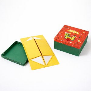 Scatola <span class=keywords><strong>Regalo</strong></span> Pieghevole Personalizzata per <span class=keywords><strong>Natale</strong></span>, Confezioni Festive, Regali al Dettaglio e Promozioni Stagionali - Product Image 1