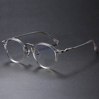 9673 nouvelle mode design japonais logo personnalisé femmes luxe ovale lunettes optiques lunettes montures de lunettes montures de lunettes