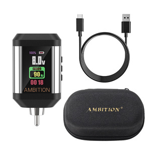 Fuente de Alimentación Inalámbrica RCA de 2200mAh para Tatuajes, Batería Portátil con Pantalla Digital a Color para Máquinas - Product Image 5