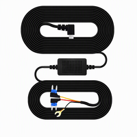 Kabel USB 5V 3A untuk Dash Cam, Kit Hardwire Kamera Mobil, Pemantauan Parkir 24 Jam, Kabel Pengisi Daya Step-down, Pengisi Daya Mobil untuk DashCam DVR