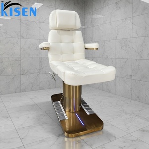 KISEN Traditional Professional Multi-Angle Adjustable Head Spa Salon Massage <b>Bed</b> Modern Portable Electric Beauty Treatment <b>Bed</b> - Product Image 1