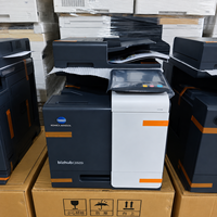 Imprimante laser multifonction couleur d'occasion Konica Minolta A4 avec fax et copieurs, vitesse d'impression de 40 ppm, équipement de bureau