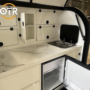 Turquie Offroad plat Camping voyage <span class=keywords><strong>2023</strong></span> luxe camping-car pliant sauna remorque - Product Image 4